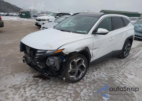 2024 Hyundai Tucson Hybrid Sel Convenience z USA, uszkodzony, nr VIN KM8JCCD10RU175544